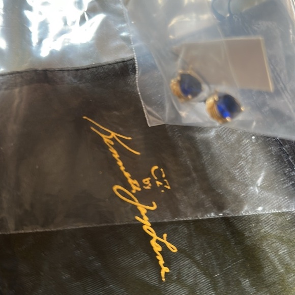 NEW CZ by Kenneth Jay Lane Stud Earrings - Picture 3 of 3